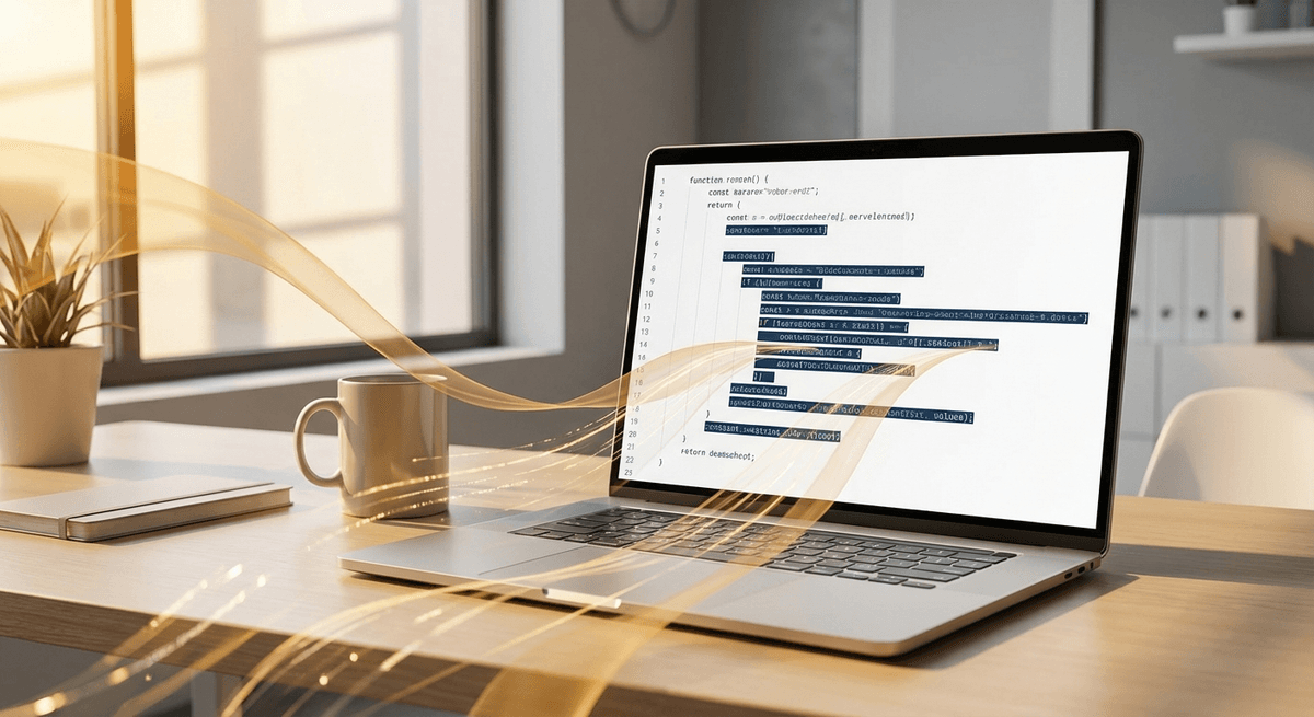 When AI Writes Its Own Code in Real Time... And You Actually Want to Stick Around for It