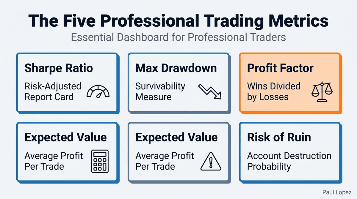The Five Professional Trading Metrics