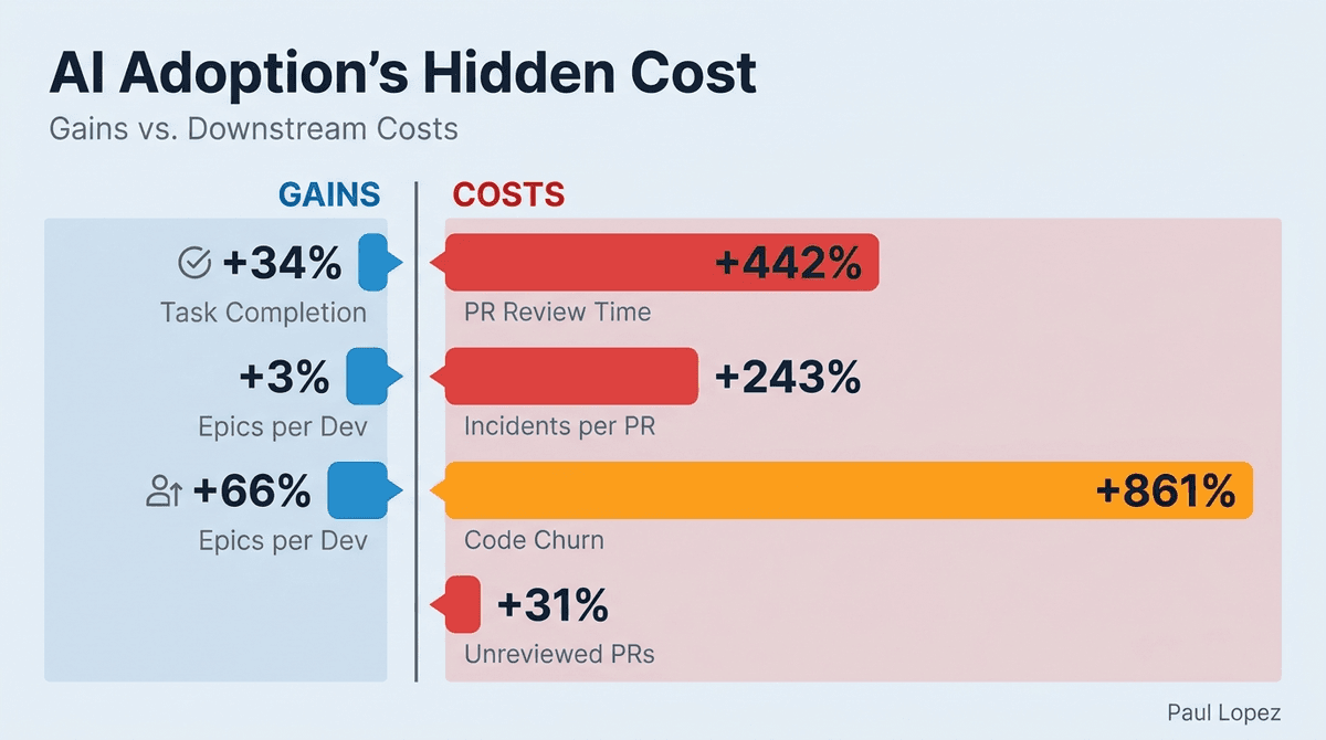 AI Adoption's Hidden Cost: Key Metrics Compared